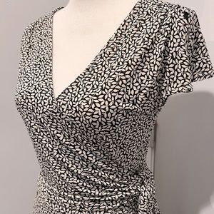 Ann Taylor Faux Wrap Dress, EUC